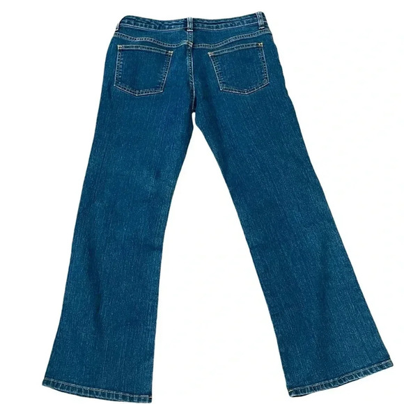 ❤️2/$11 Crazy 8 Girls Bootcut Plus Size Adjustable Waist Blue Jeans size 12 - Picture 3 of 10